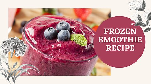 Healthy Frozen Smoothie Recipes For Breakfast