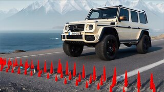Spikes on the Road ▶️ BeamNG Drive | 2