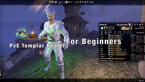 ESO Templar Healer PvE Build for Beginners [QuickGuide]