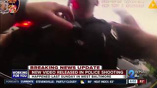 Baltimore police release new video following police-involved shooting