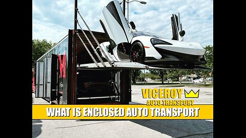 Explaining Enclosed Auto Transport: What it means to use Closed Carrier to ship a car.