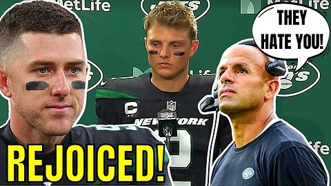 Jets Players "REJOICED" When Zach Wilson was BENCHED! Were IRATE When He RETURNED as Starter!