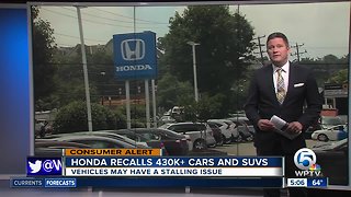 Honda recalls 437K vehicles for fuel-pump issue