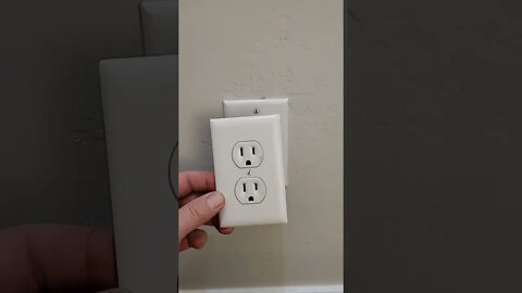 Clean up tips after changing out duplex receptacle for decora receptacle.