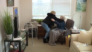 KC-area mother, daughter hug for the first time in months, due to the pandemic