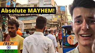 Wild TUK TUK RIDE in DELHI INDIA 🇮🇳 ┃4K