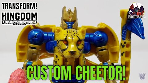 Transform! War for Cybertron Kingdom Cheetor Custom, Larkin's Lair