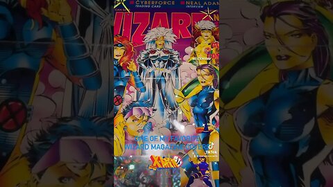 Love this WIZARD Magazine Cover 🥰 #marvel #xmen #collectibles #collection #wizardmagazine #shorts