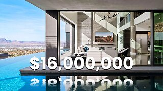 WE TOURED A $16,000,000 LAS VEGAS MODERN MANSION!