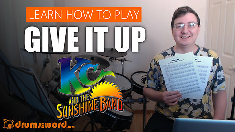 ★ Give It Up (KC & The Sunshine Band) ★ Drum Lesson PREVIEW | How To Play Song (Robert Johnson)