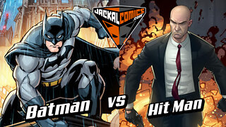 BATMAN Vs. HITMAN - Comic Book Battles: Who Would Win In A Fight?