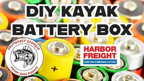 Power Up Your Kayak Adventures: Building the Ultimate DIY Kayak Battery Box. #kayakbassfishing