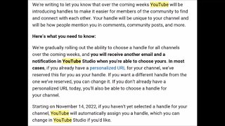 Introducing: YouTube Handles