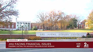 JHU facing financial issues