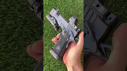 Best *RED DOT* on the Best Handgun! Trijicon SRO on a Staccato XC 2011 😎🤙 #shorts #subscribe