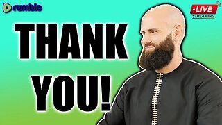 THANK YOU ! | First Rumble Stream 🟢