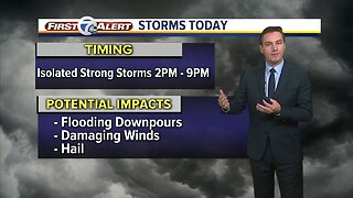 Metro Detroit Forecast: Afternoon and evening storms
