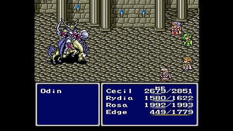 Final Fantasy 4 Ultima (SNES ROM Hack) - Part 21: Sidequests (Excalibur, Sylph and Odin Summons)