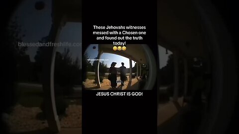 Jehovah Witness Knock on WRONG Door!