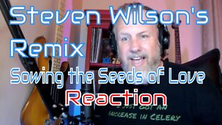 Steven Wilson's Remix - Tears For Fears - Sowing the Seeds of Love 5.1 4K - First Listen/Reaction