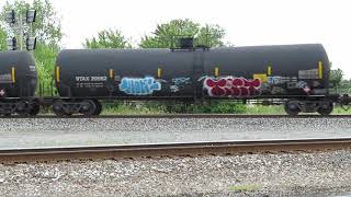 CSX Tanker Train from Fostoria, Ohio August 29, 2020