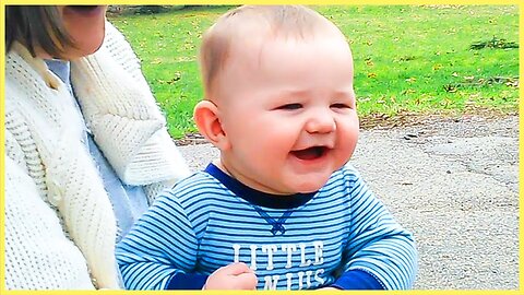 Cute And Funny Baby Laughing Hysterically Compilation __ 5-Minute Fails