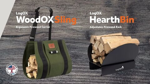 Easily Take Firewood From Stack to Rack with the LogOX Fireside Bundle
