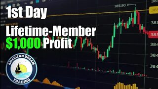 1st Day 1,000$ Profit NEW Member!