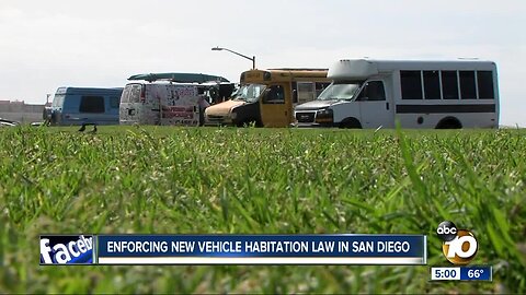 Enforcement begins for new vehicle habitation law