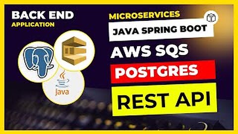 Applicação BackEnd com Java, Spring Boot, AWS SQS e Postgres - 🔴 Live Code 💻