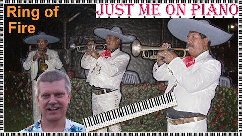 Classic country rock from Just Me on Piano and vocal