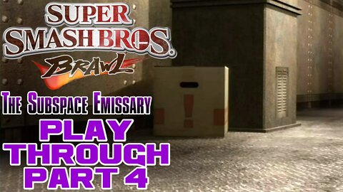 Super Smash Bros. Brawl - Subspace Emissary - Part 4 - Nintendo Wii Playthrough 😎Benjamillion