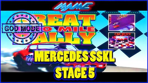 GREAT 1000 MILES RALLY MAME INFINITE POWER MERCEDES SSKL STAGE 5