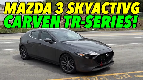 2022 Mazda 3 SkyactivG 2.0L VVT w/ CARVEN TR-SERIES!