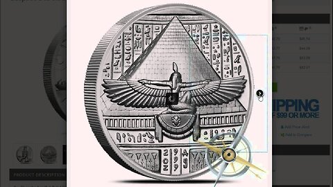Cleopatra 2 oz Ultra High Relief Silver Round Revealed