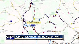 Winter weather driving conditions across the Treasure Valley