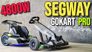 Tehoa piisaa! UUSI Segway GoKart Pro Unbox ja ensifiilikset