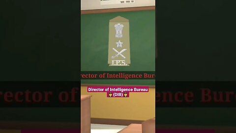 Director of Intelligence Bureau 🧑‍✈️(DIB)🧑‍✈️|| Highest Rank in IPS|| #ips #shortvideo #viral