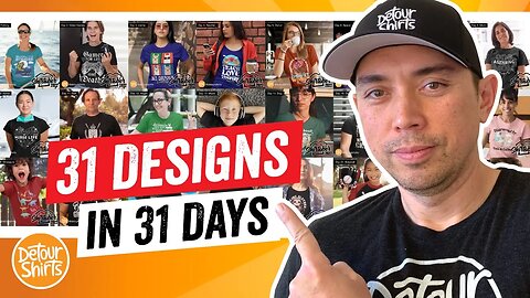 What I Learned by Designing 31 Designs in 31 Days for Print on Demand