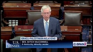 Sen McConnell Hammers Schumer's Call For New Israeli Elections
