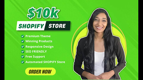 I will create profitable shopify dropshipping store