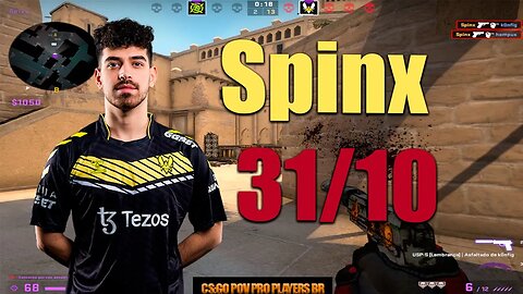 CSGO POV Vitality Spinx (31/10) vs NIP (Mirage) @ ESL Pro League Season 18