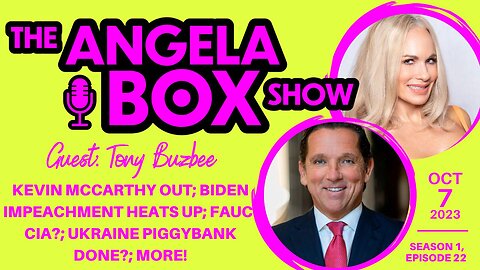 The Angela Box Show - October 7, 2023 S1 Ep22 - Guest: Tony Buzbee