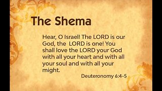 Echad and the Shema - The Lord our God is One