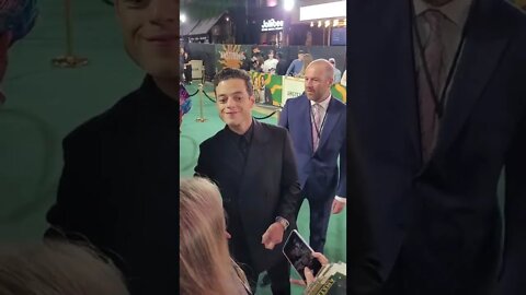 Rami Malek European premiere of Amsterdam #london