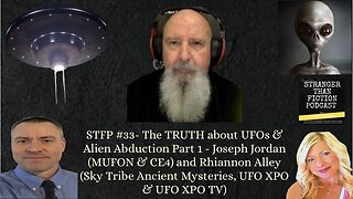 MUFON Investigator tells the TRUTH About UFOs & Alien Abductions Joseph Jordan/Rhiannon Alley pt 1