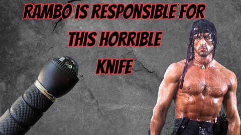 I BLAME RAMBO FOR THIS | AS SEEN ON TV SURVIVAL KNIFE