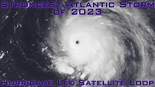 Category 5 Hurricane Lee—Peak Intensity