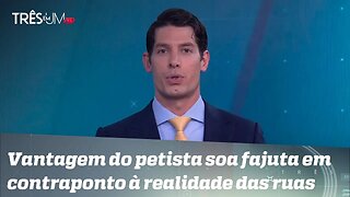 Marco Antônio Costa: Pesquisa com disparate tão grande entre Lula e Bolsonaro não merece crédito