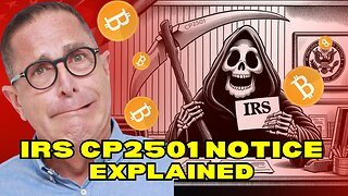 Received an IRS CP2501 Notice for Crypto Taxes? Here's What to Do Next! 🔥